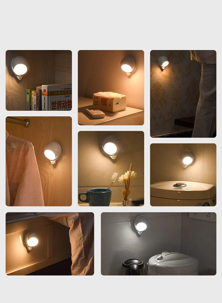 Wireless USB Rechargeable Body Sensor Light Home Decoration Night Light